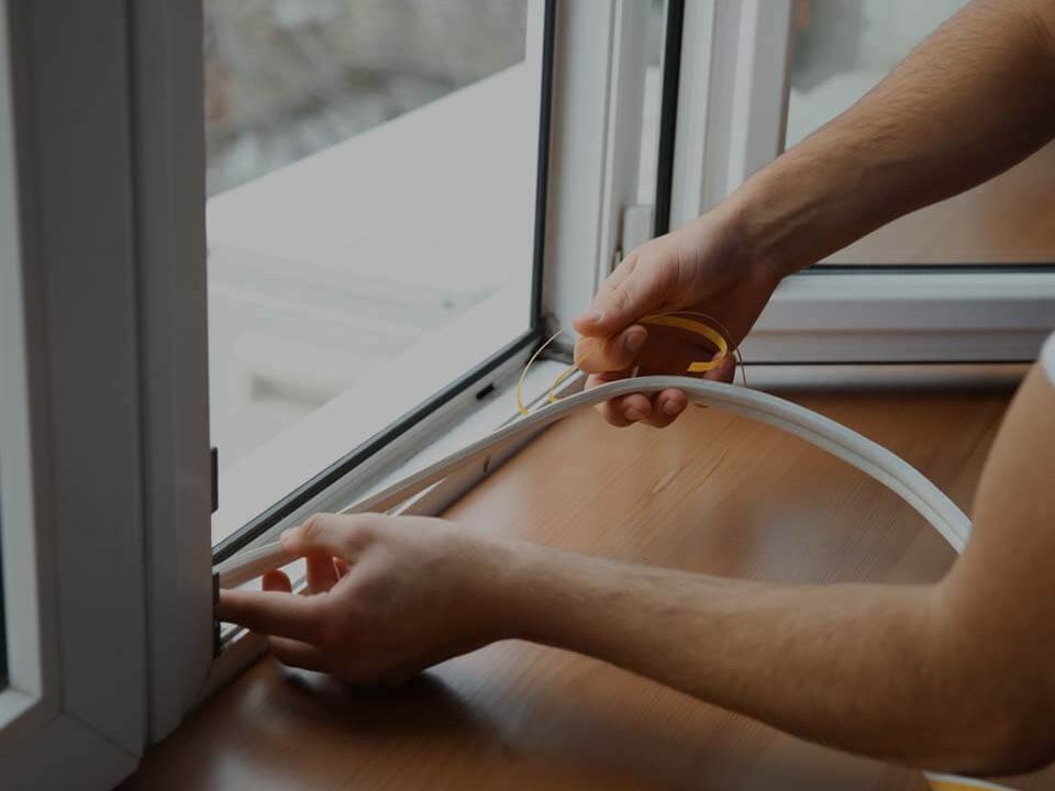 Zateplování oken pomocí těsnění